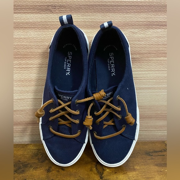 Sperry blue shoes size 8.5 - Picture 2 of 7
